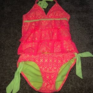 Tankini Floral swimsuit (Barely used)